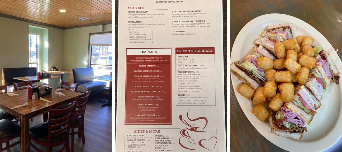 Dawns Place Cafe on Texanna