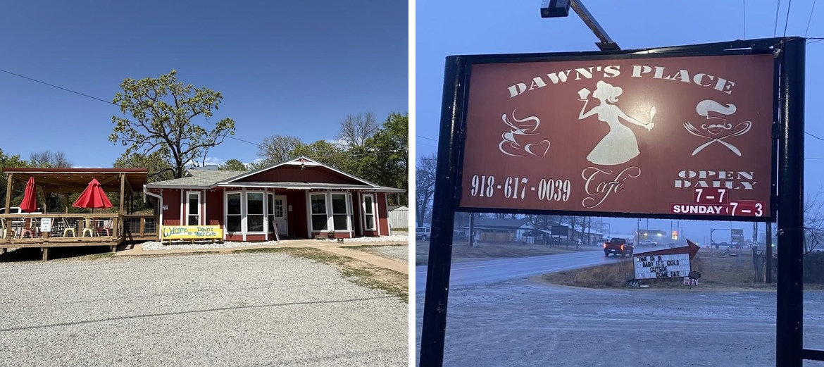 Dawns Place Cafe on Texanna